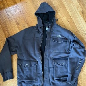 Men's XL NorthFace fleece lined sweatshirt